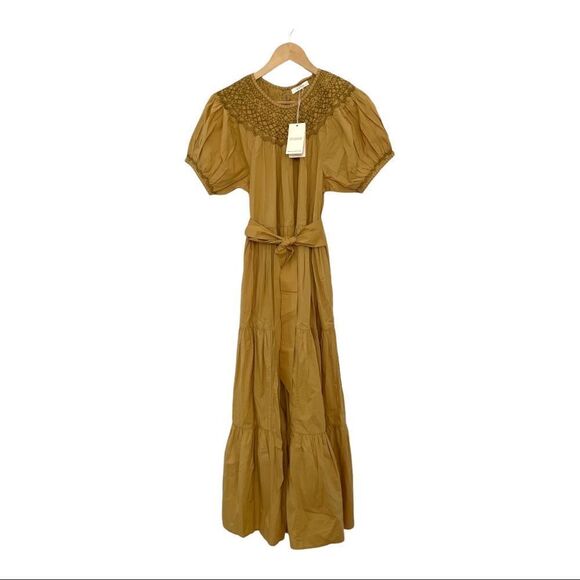 NWT DÔEN Gilda Dress in Wheat - Picture 4 of 13